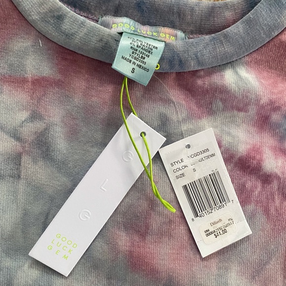 BOGO Jersey tie dye print tunic dress NWTS. S, M, L - Picture 10 of 12